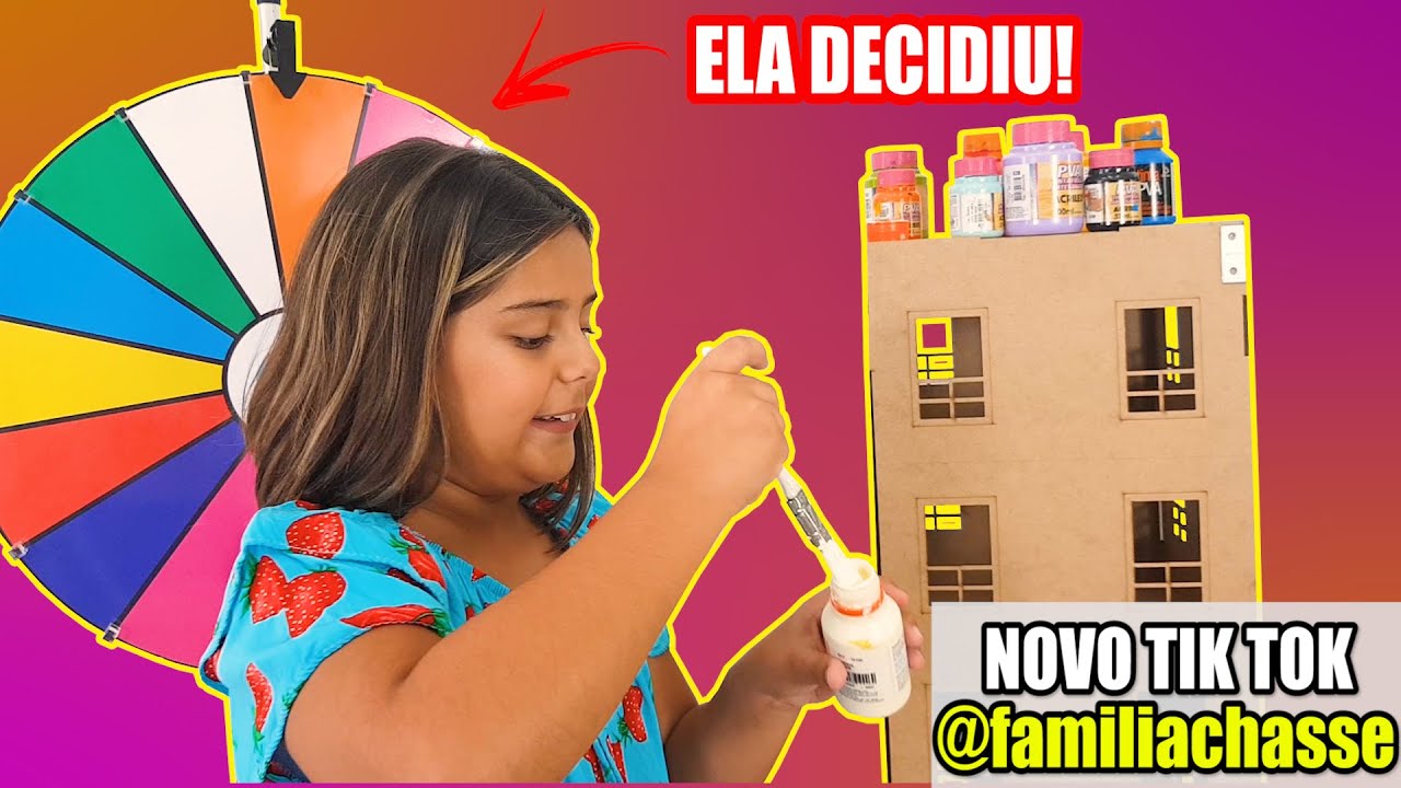 A ROLETA DECIDIU AS CORES DO HOTEL