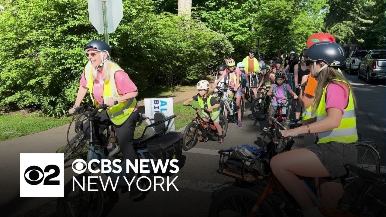 Take a ride on the Montclair bike bus