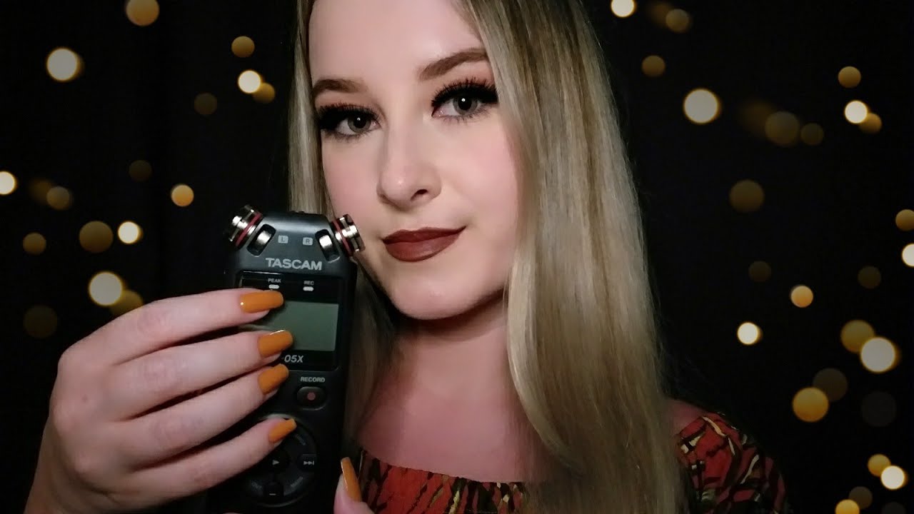 ASMR BINAURAL: Explorando SONS no pr&oacute;prio TASCAM | TAPPING | SCRATCHING