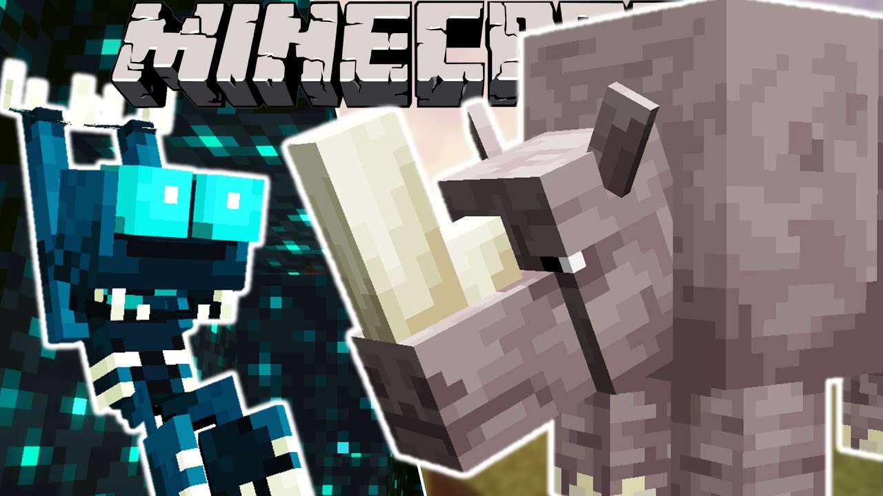 Minecraft: Sculk Majom &eacute;s Orrszarv&uacute;! - Alex&rsquo;s Mobs Mod Bemutat&oacute;