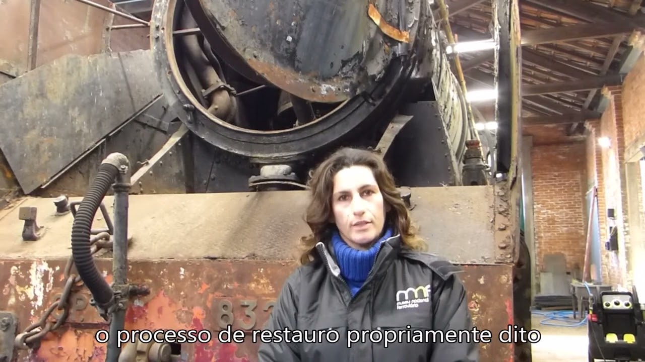 Conservação & Restauro : Locomotiva CP 832