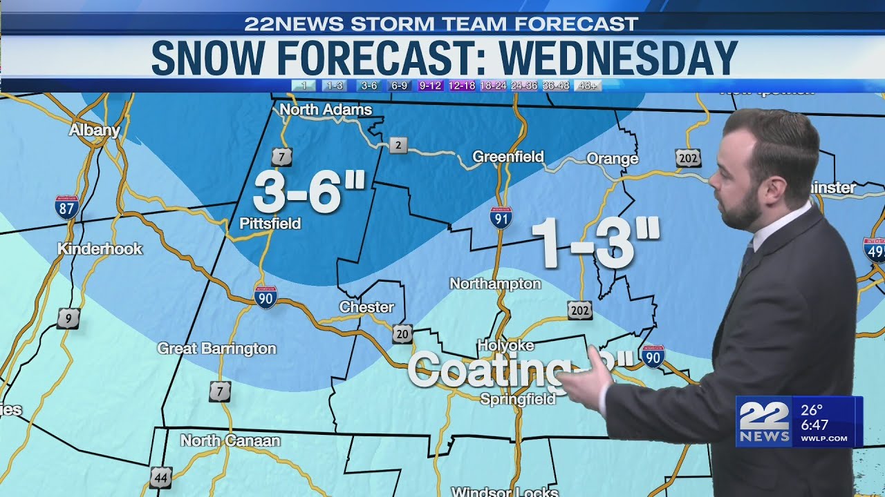 Wintry mix of rain and snow to hit Massachusetts