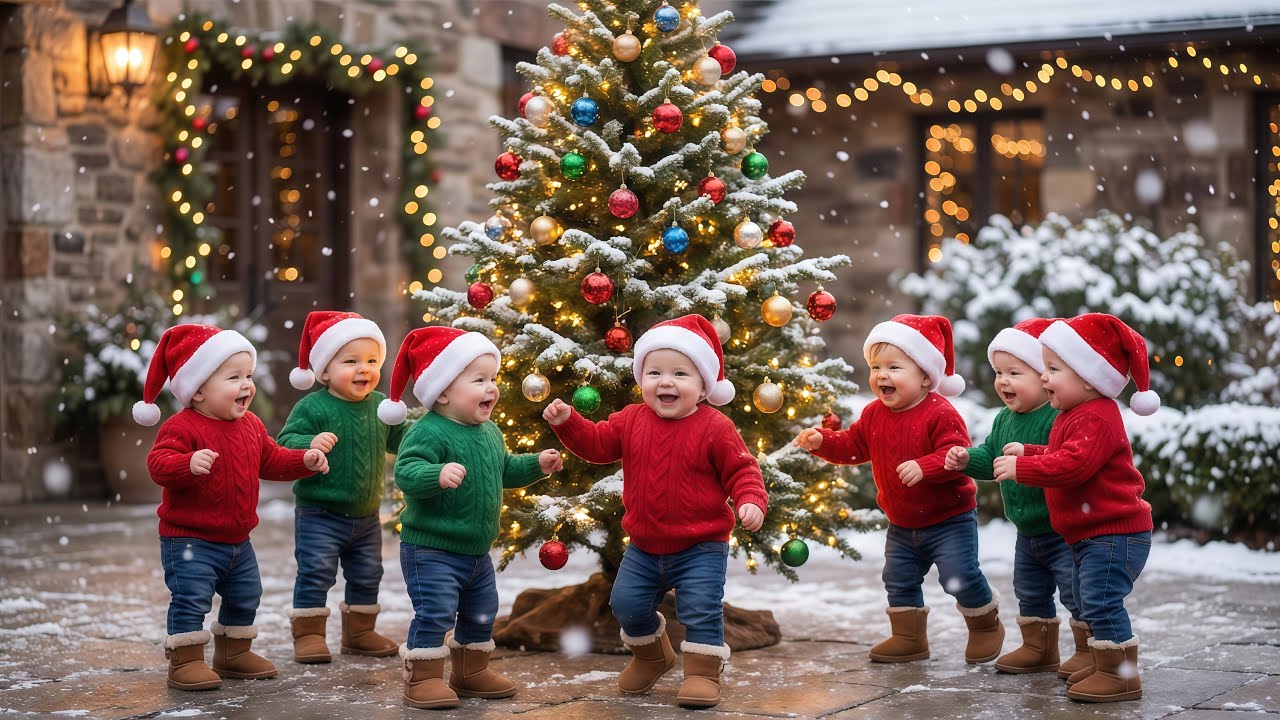 Baby Dance Christmas Song 2026 | Jingle Bells & Holiday Cheer | Smiley Songs