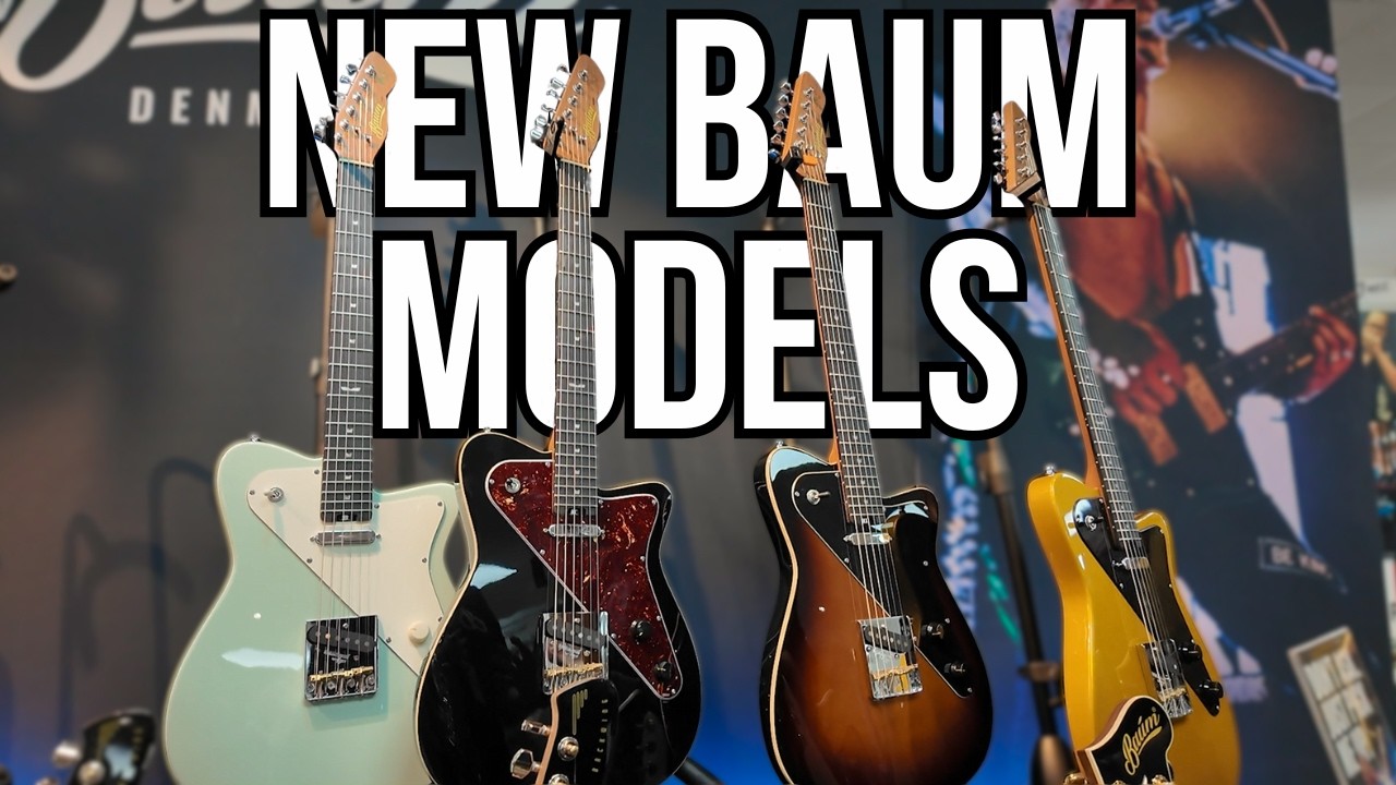 Стиль бутика… Бюджетная цена? | Экскурсия по стенду Baum Guitars