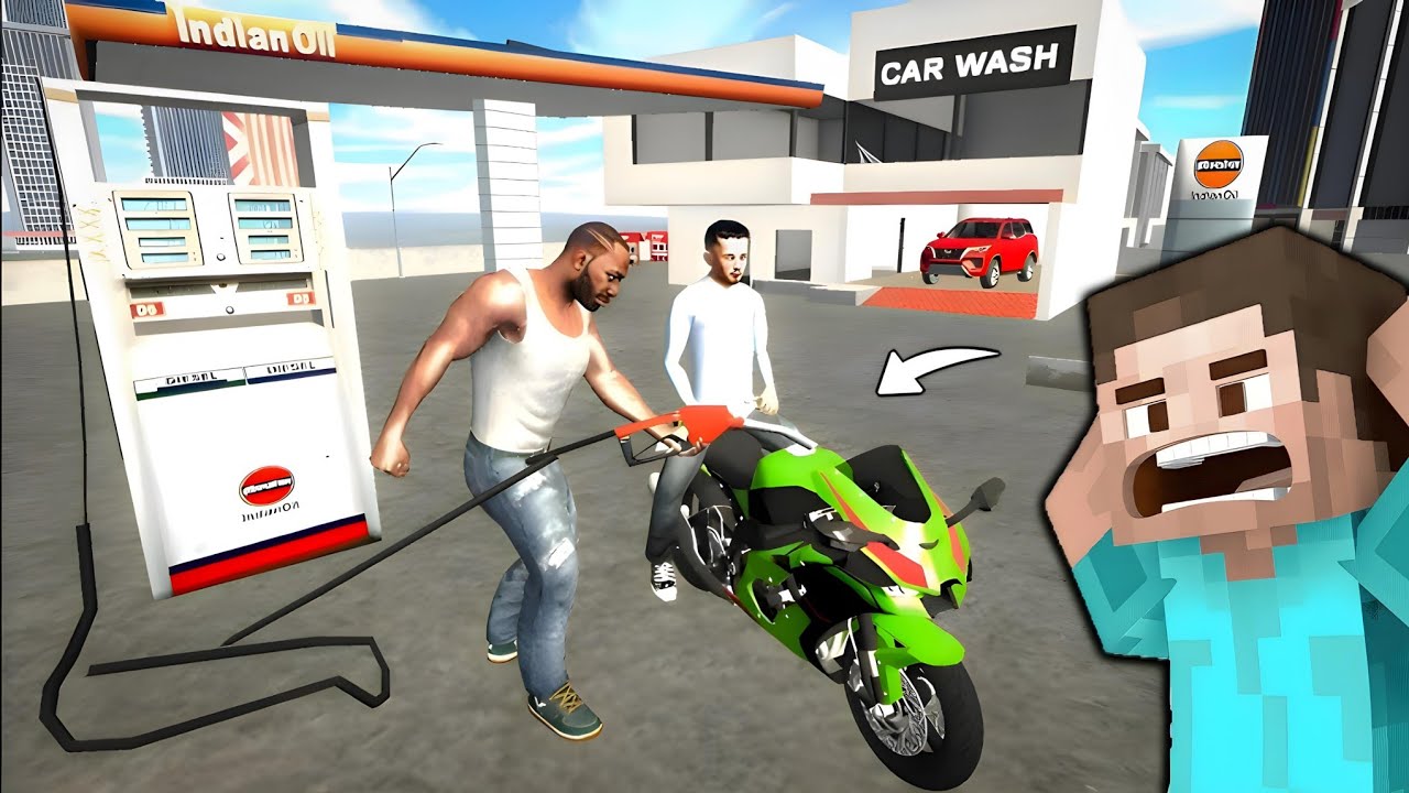 দুই মিনিটে পেট্রোল পাম্প খুঁজে বের করতে হবে 😨 | Indian Bikes Driving 3d | By Faruk Gamer 