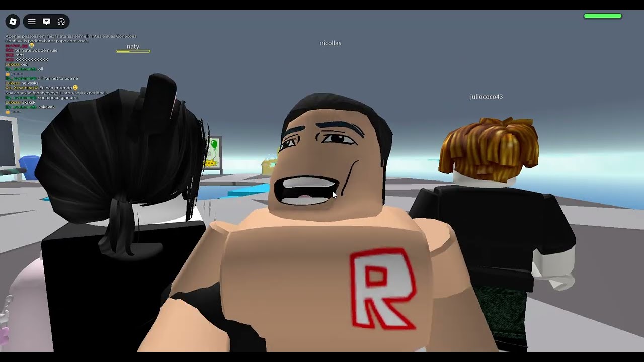 First video - Roblox Natural Disaster Survival!!