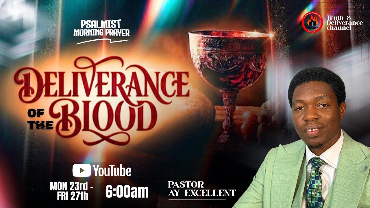 PSALMIST MORNING PRAYER [PMP] || DELIVERANCE OF THE BLOOD|| 24TH MARCH, 2026
