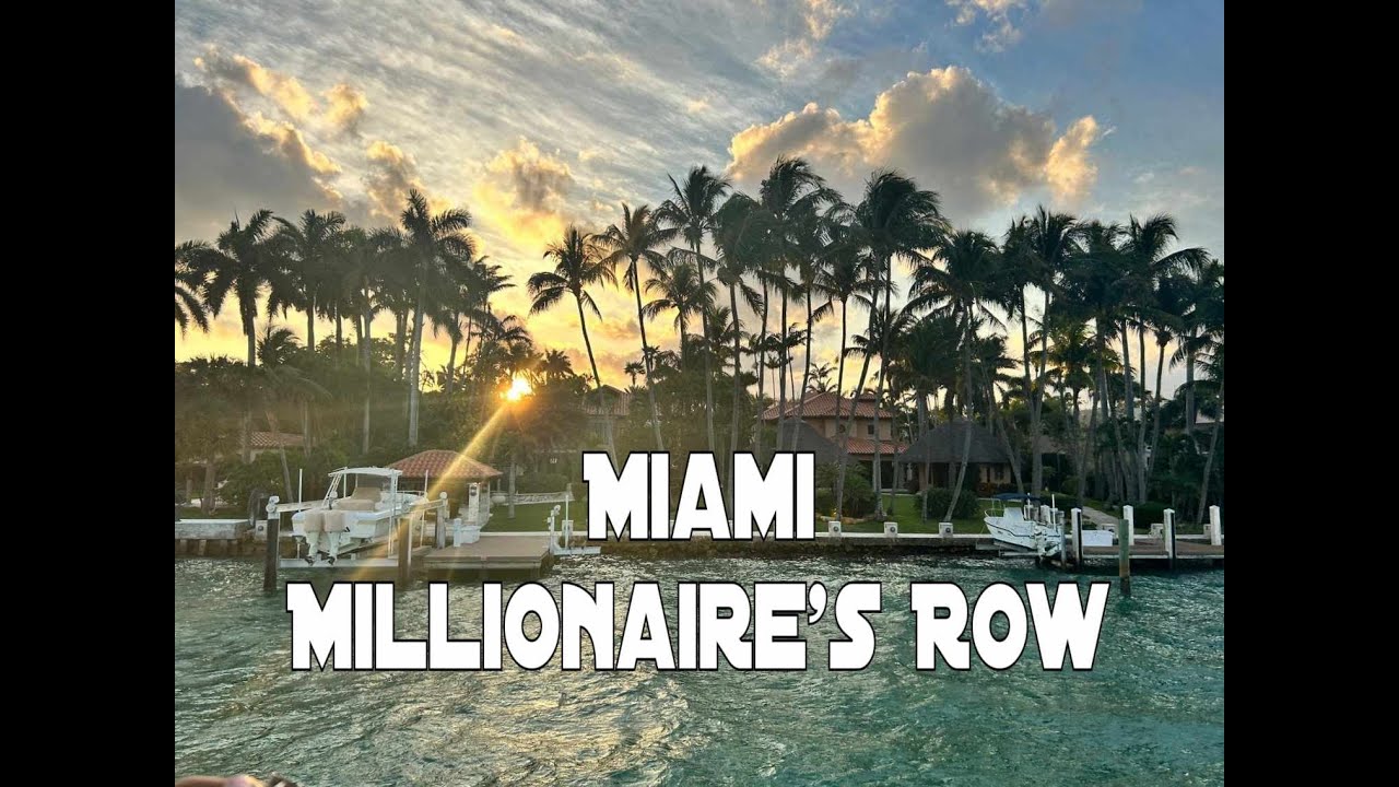 Travel- Miami Skyline And Millionaire's Row Cruise