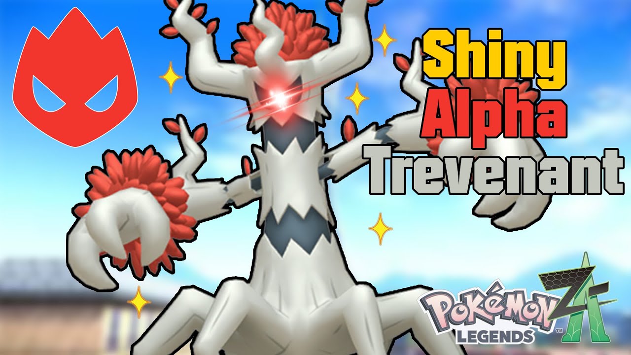 SHINY ALPHA TREVENANT (Easy Method!) in Pokémon Legends Z-A