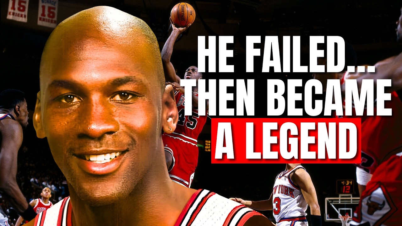 HE FAILED 9,000 TIMES… THEN BECAME THE GREATEST | THE DARK MINDSET OF MICHAEL JORDAN