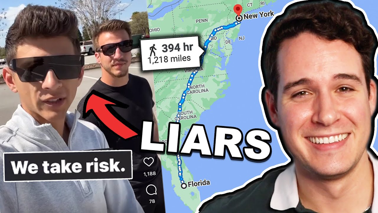 Тиктокеры утверждают, что они ПРОШЛИ 1000 миль…