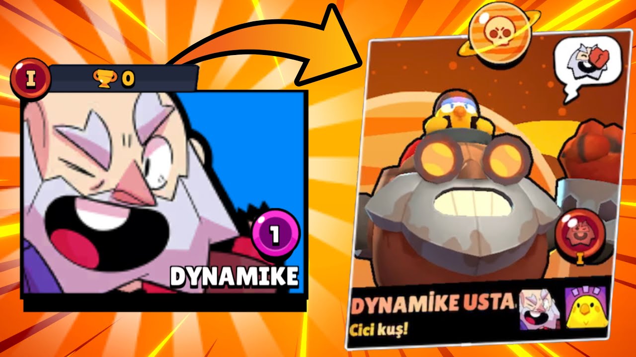 SIFIR HESABA DYNAMİKE USTALIĞI KASIYORUM !! BRAWL STARS