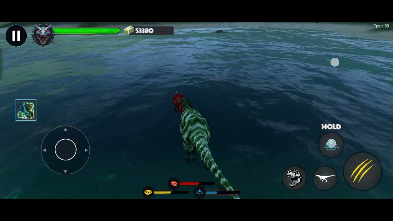 I fought Baryonyx and Spinosaurus with Ceratosaurus