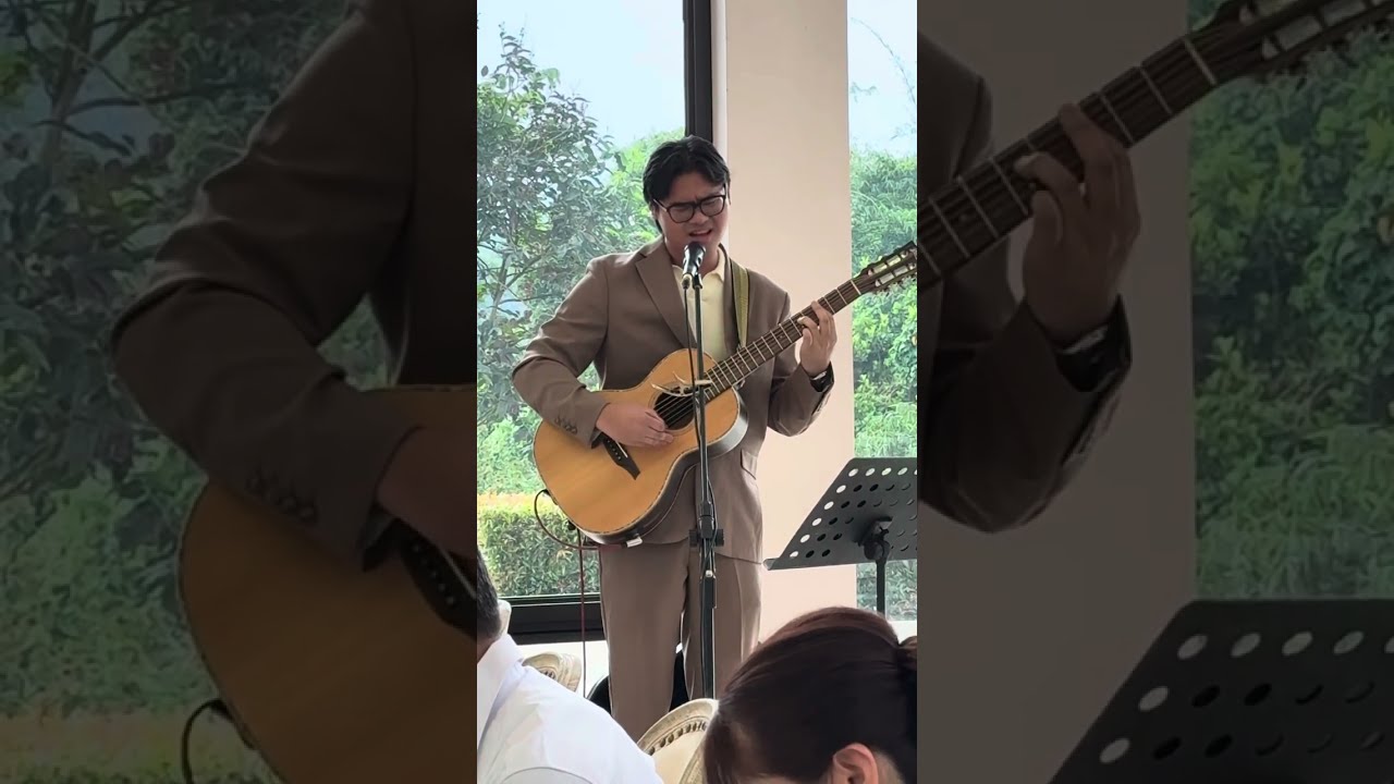 Wave - performed by Xander Francisco in Euch & Cheska Wedding