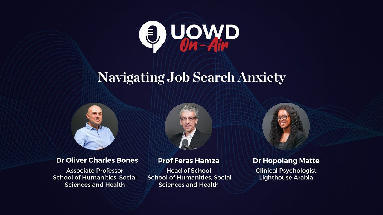 The Psychology of Job Search Anxiety
