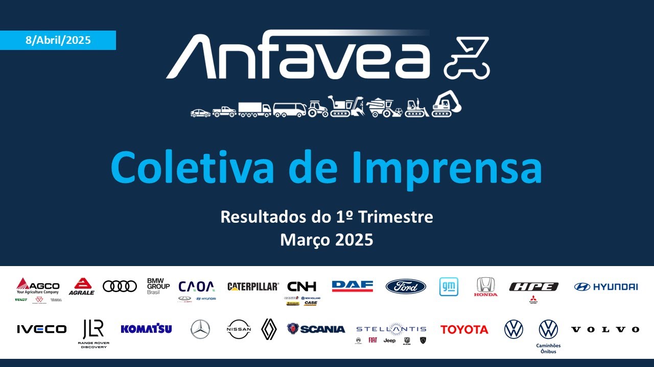 Coletiva de Imprensa ANFAVEA - 08 de abril