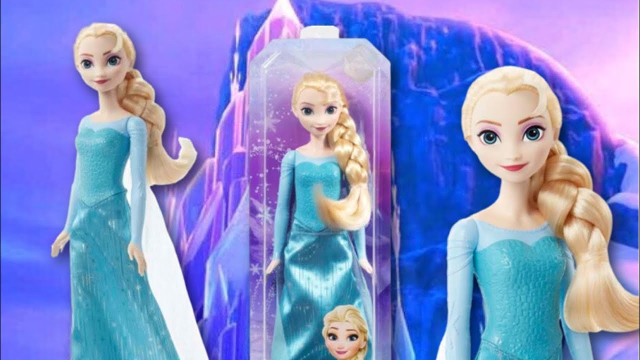 Elsa Disney Frozen ❄️🎄 Core Doll Unboxing by Mattel 🥶☃️