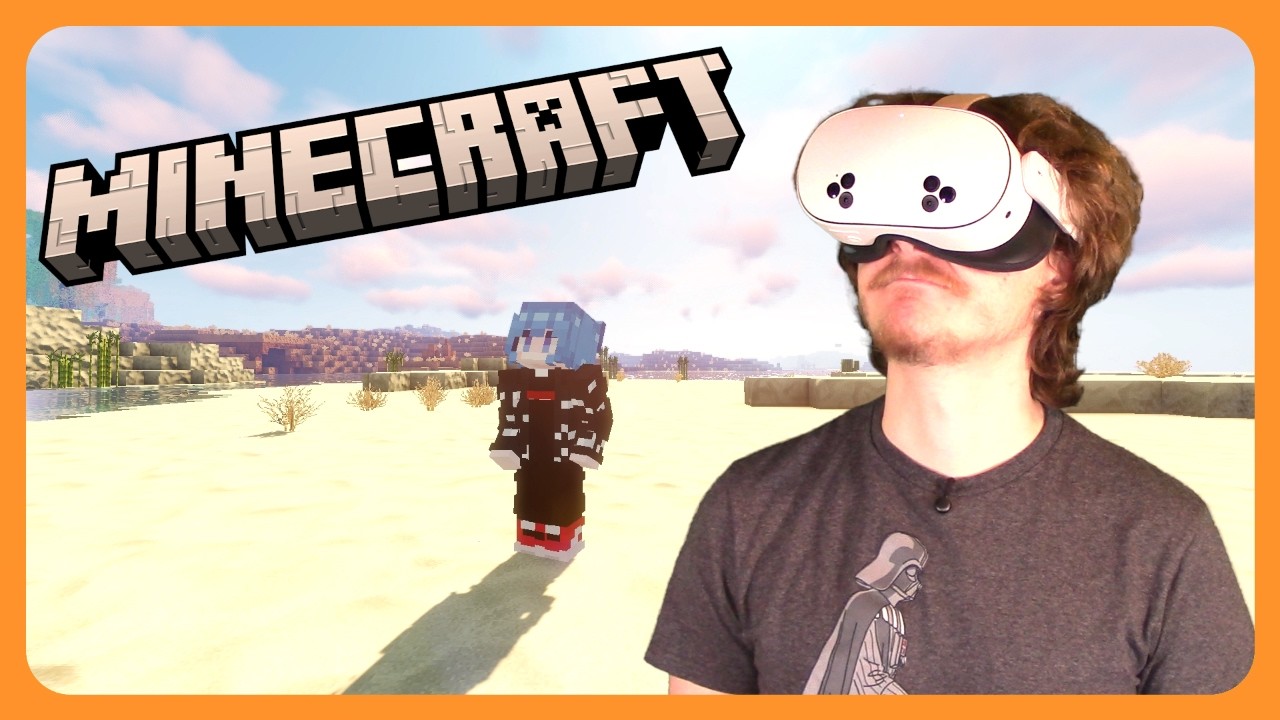 This Is A Struggle For Me And My Pc But It Looks Great | Minecraft Vr