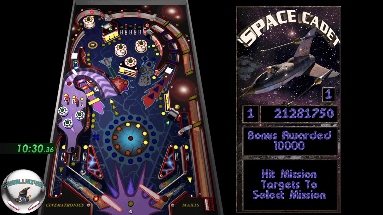 Full Tilt! Pinball - Space Cadet Speedrun (Fleet Admiral - 