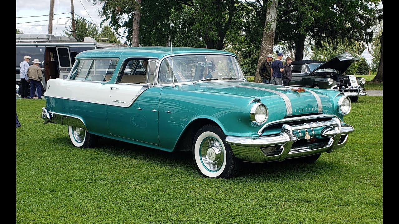 1955 Pontiac Safari Station Wagon.