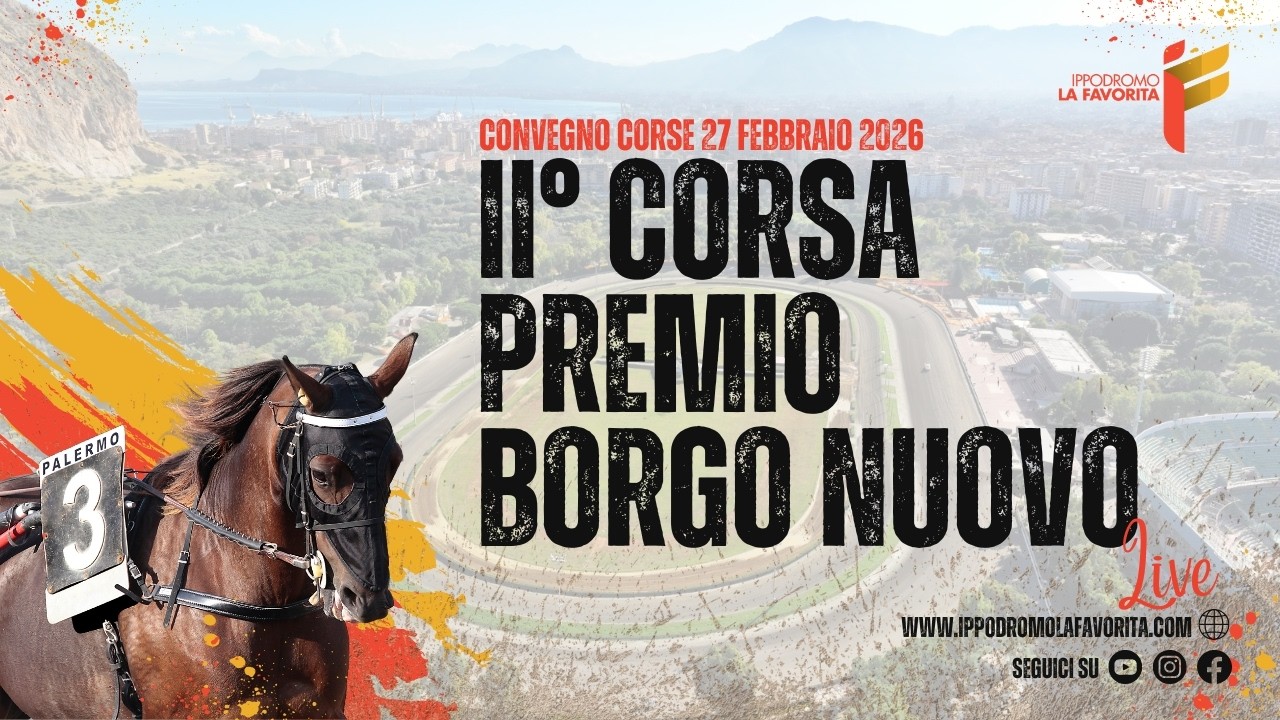 Live II° Corsa del 27 Febbraio 2026 - 4 anni - Metri 2000