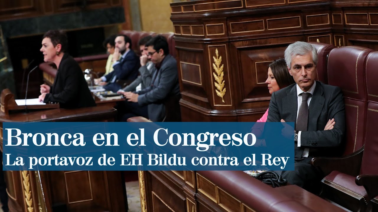 Bronca en el Congreso tras atacar Bildu al Rey Felipe VI y evitar Pedro Sánchez defenderlo