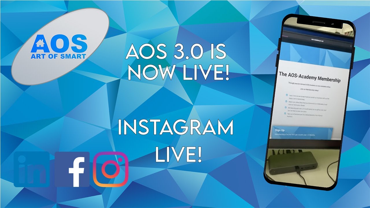 AOS 3.0 is now LIVE!!!!!