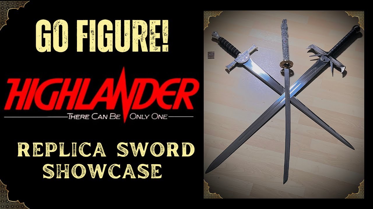 HIGHLANDER REPLICA SWORD SHOWCASE