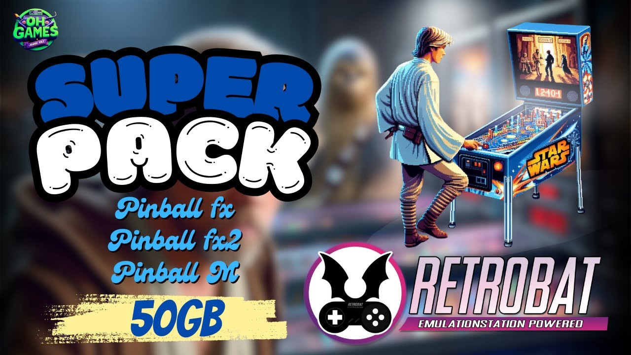 Instale Pinball FX 1 e 2 no seu Retrobat, Batocera ou jogue direto no Windows 10 e 11 #multijogos