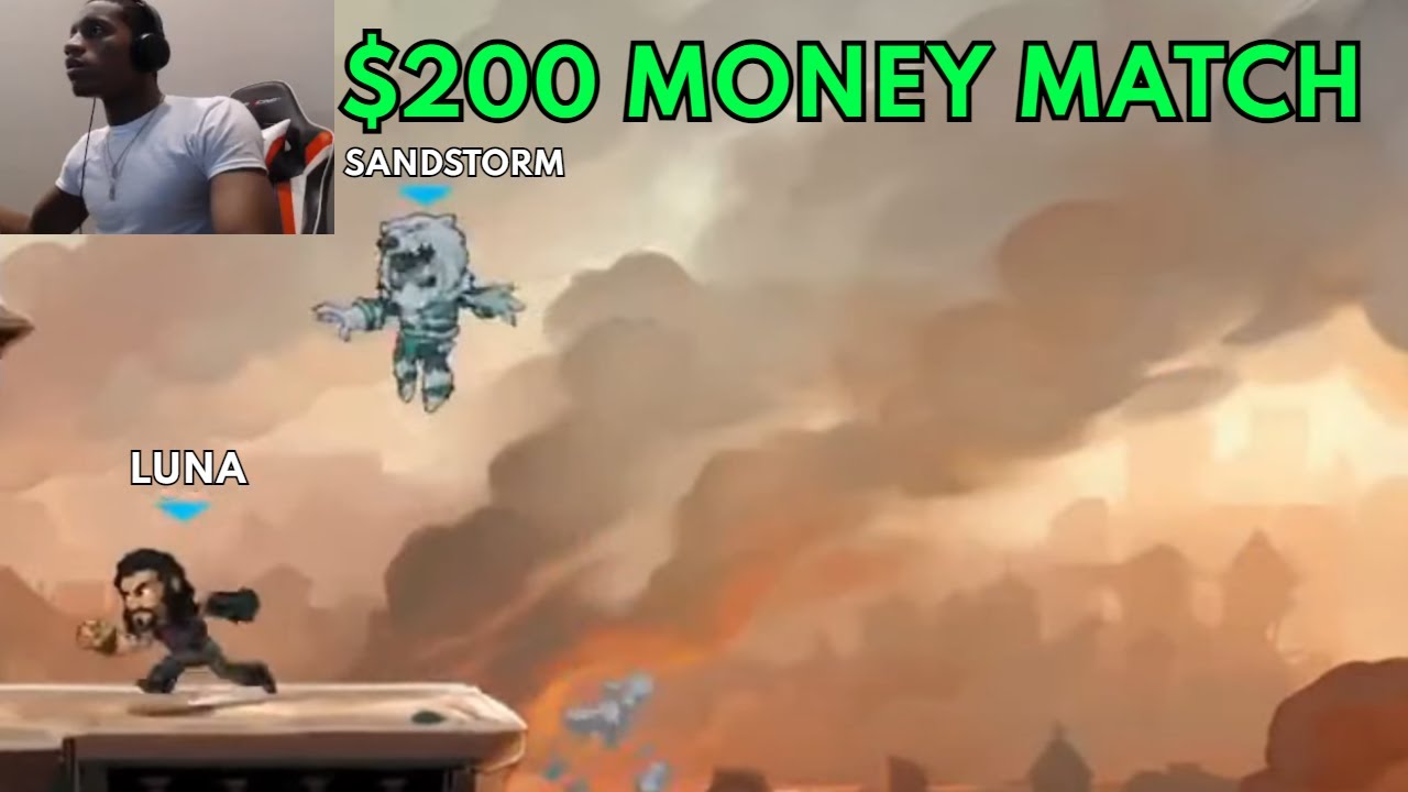 Sandstorm vs Luna #2 - $200 Money Match - Pro Brawlhalla - NA - Brawlhalla Show Match #57