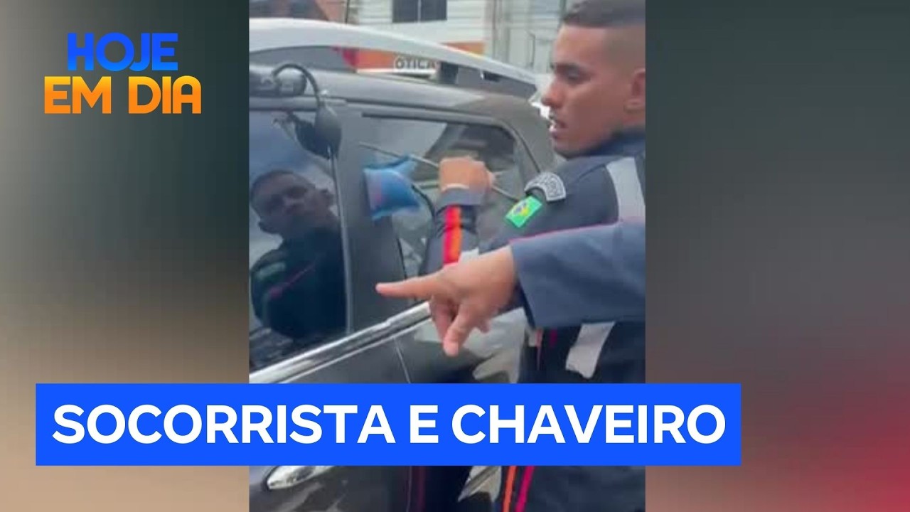 Chaveiro que trabalha no Samu vira herói ao resgatar garotinha presa em carro trancado