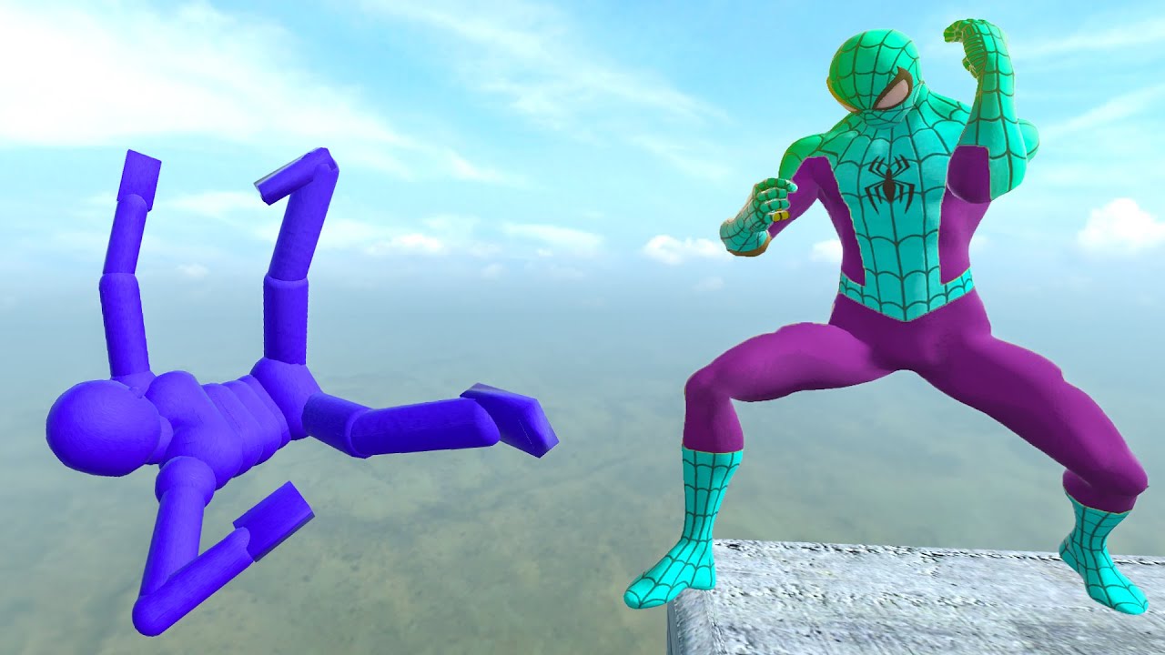 Spiderman Euphoria Ragdoll Physics #213