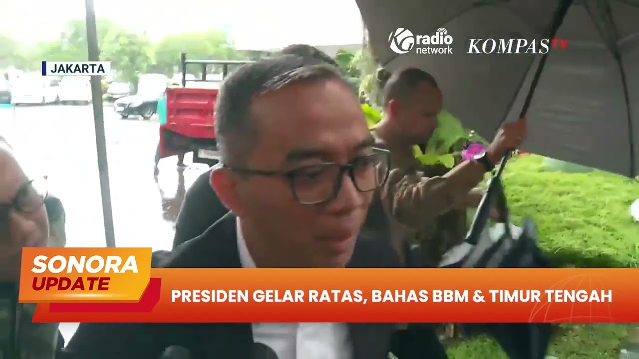 Presiden Gelar Rapat Terbatas, Bahlil: Bahas BBM & Timur Tengah | SONORA UPDATE