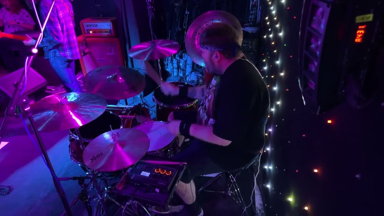 Space Völvö-Gone Too Long!(Drum Cam/ Yamaha Ead10)Live​⁠@Gaukurinn