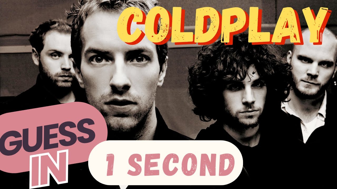 Can you guess the Coldplay song in 1 second?