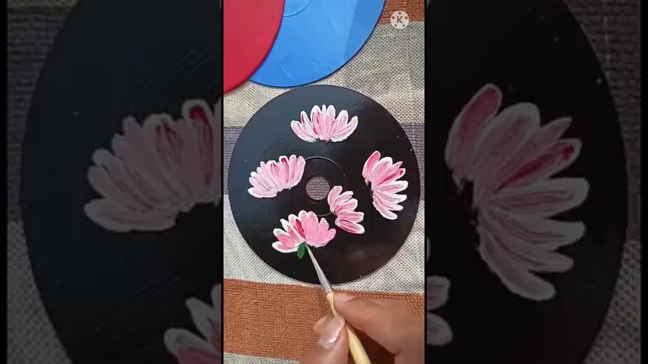 old C.D reuse ideas,decor ideas easy and beautiful