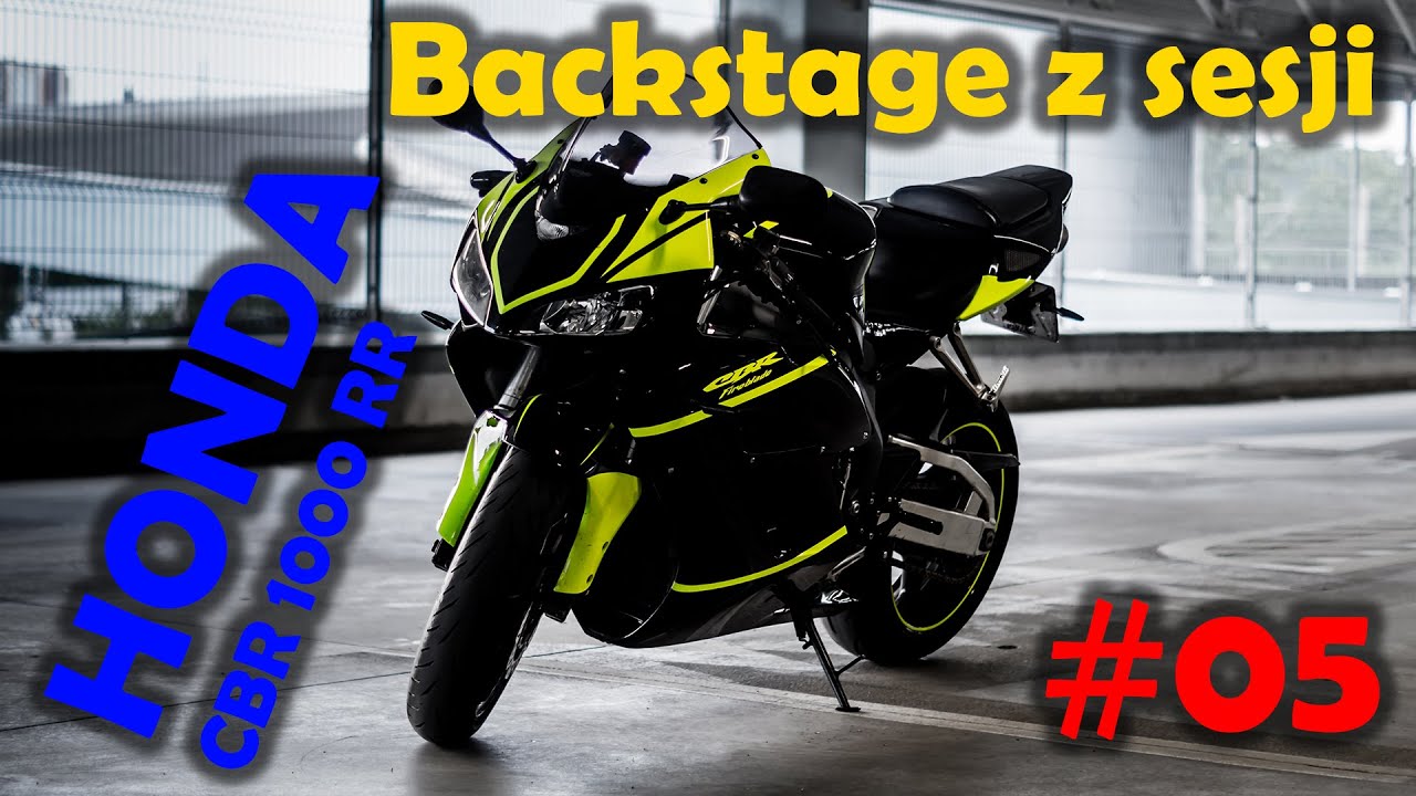 HONDA CBR 1000RR | BACKSTAGE Z SESJI ZDJĘCIOWEJ FABRYKA FOTOGRAFII 05