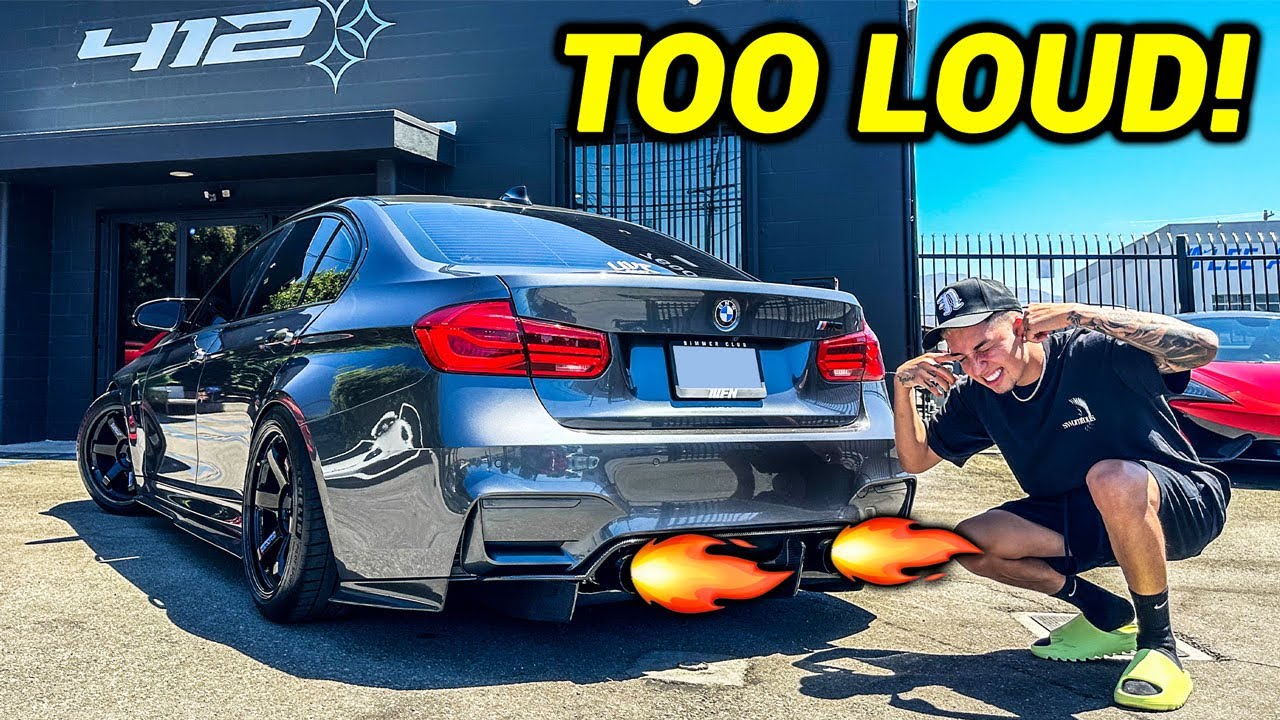 MAKING THE LOUDEST BMW F80 IN THE WORLD!!! (New Exhaust!)