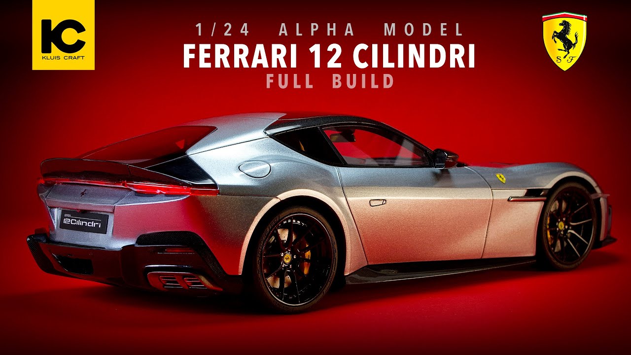 Alpha Model | 1:24 Ferrari 12 Cilindri |  Full Build