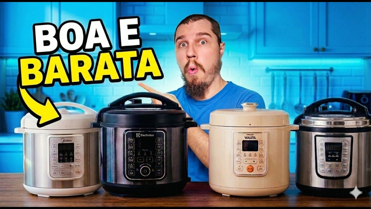 PANELA DE PRESSÃO ELÉTRICA ▶ As MELHORES Para Não Ter DOR DE CABEÇA!!