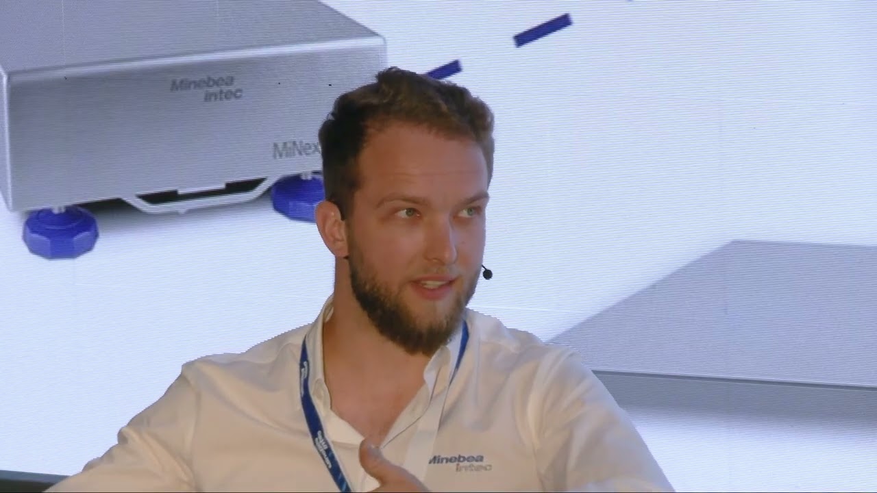 Minebea Intec demonstrate the MiNexx® weight indicators live at PPMA 2025