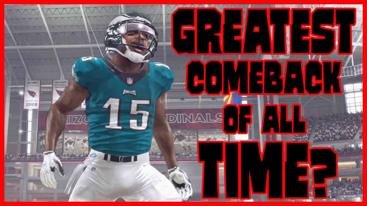 MOST EPIC COMEBACK OF ALL TIME?! - Madden 16 Ultimate Team | MUT 16 PS4 Gameplay