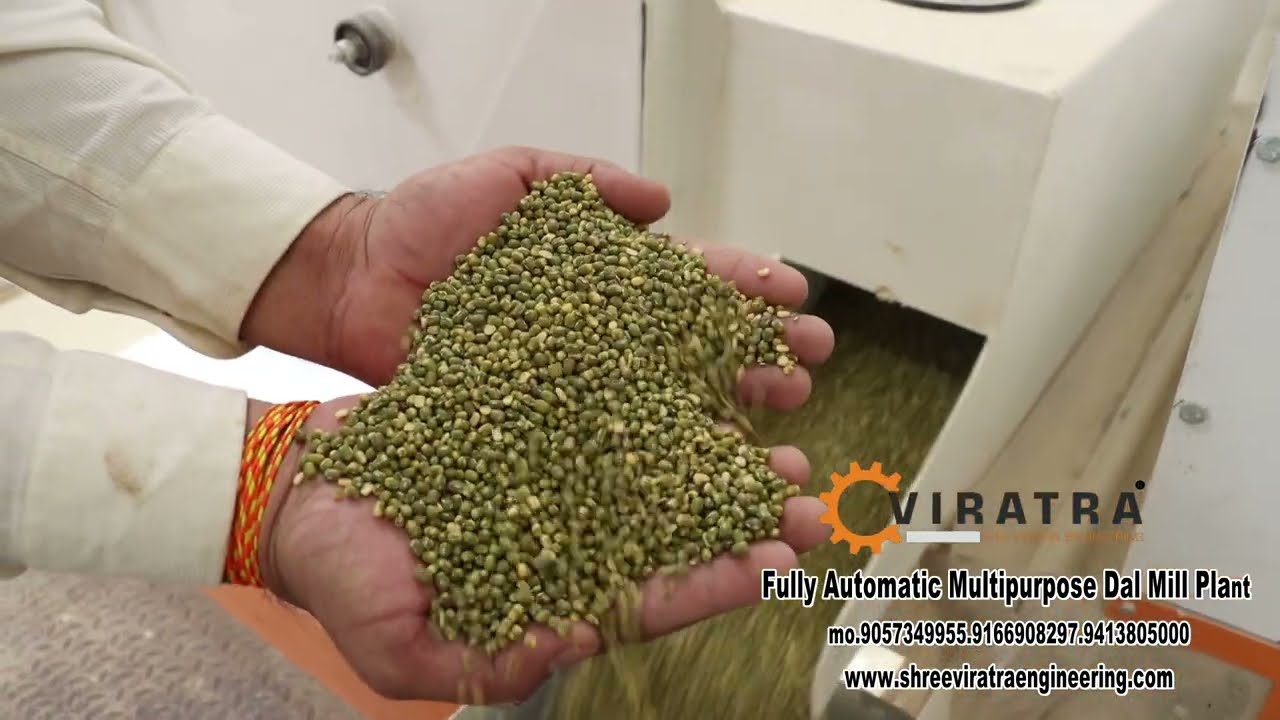 Fully Automatic Multipurpose Dal Mill Plant | Shri Viratra Engineering