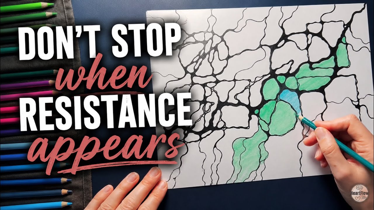 What Resistance Means in Mindful Drawing and How to Move Through It