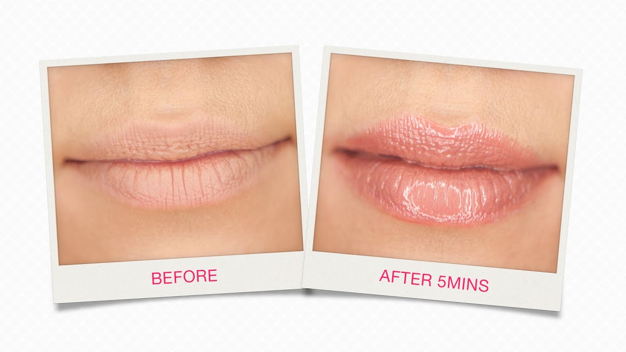 How to Plump Lips Instantly - Nude Lips