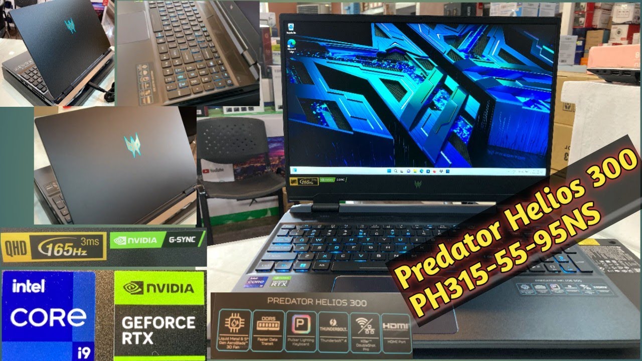 Predator Helios 300 PH315 I Unboxing Acer Predator Helios 300PH315-55-95NS I Core i9-12900H INexthub