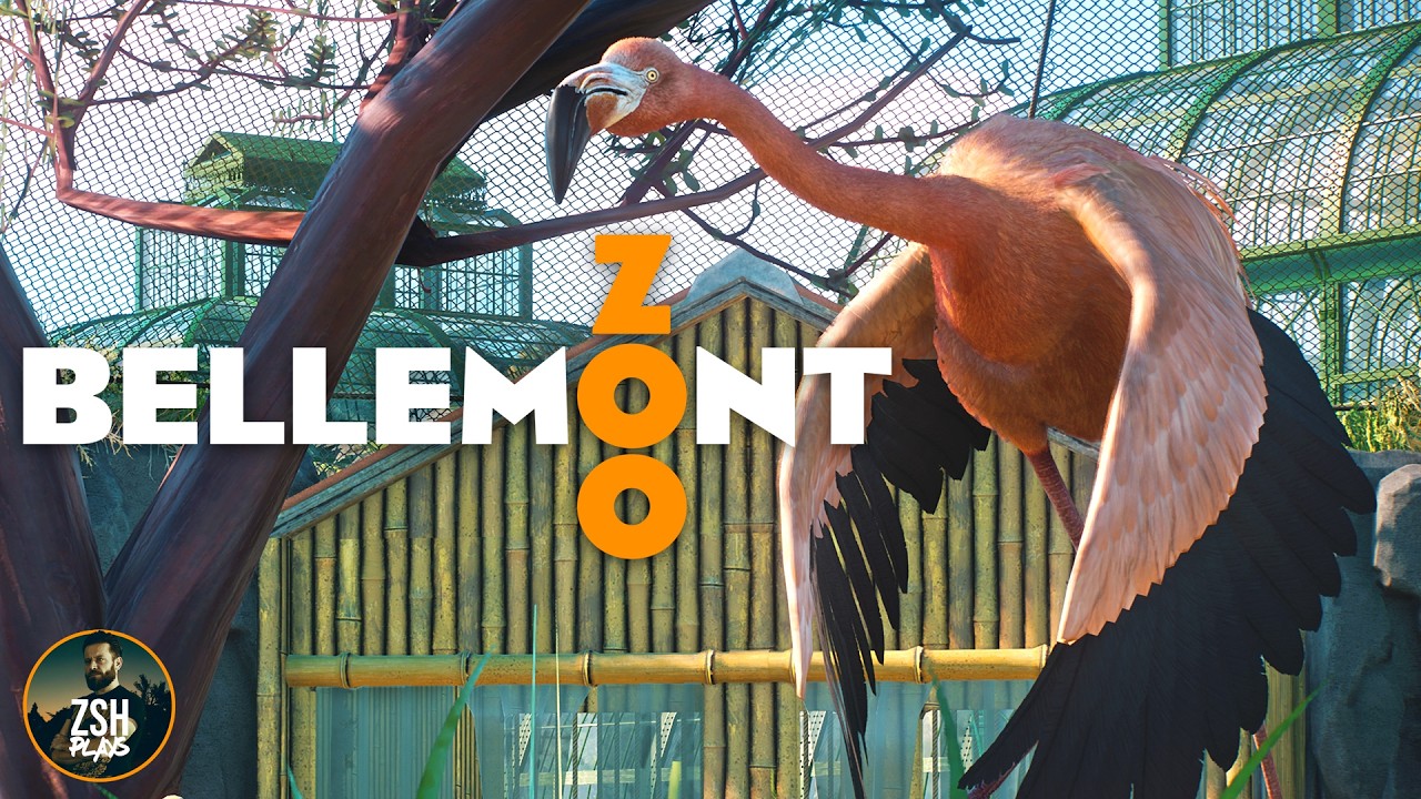 Building a Flamingo Lagoon in Planet Zoo! | Bellemont Zoo