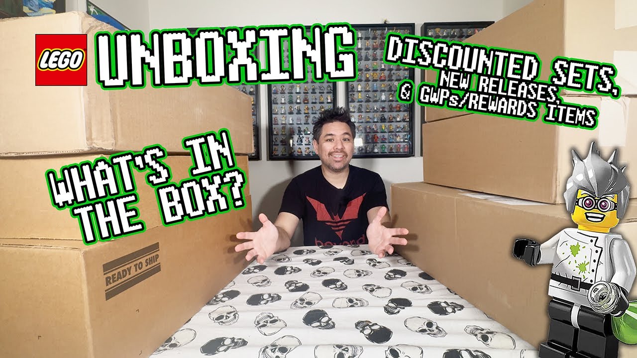 LEGO Unboxing Discounted Sets & New Releases | Dr. Brickenstein