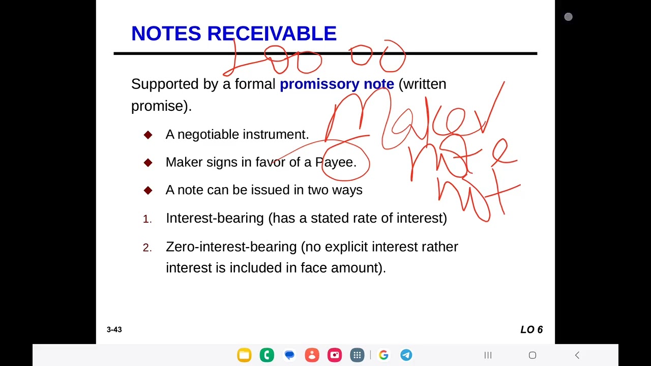 Intermidiate Acc1,Note receivables[ part1 ]Afaan Oromoon kan qophaa'e.