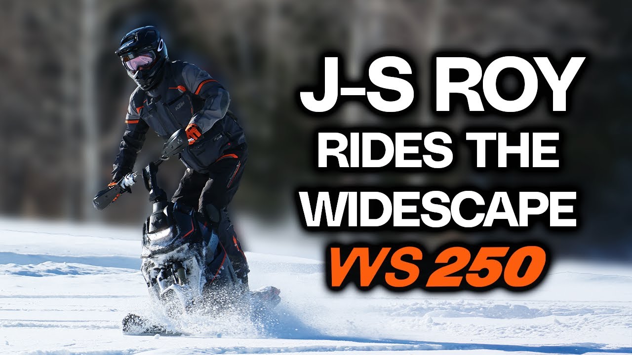 Jean-Sébastien Roy Rides the Widescape WS250